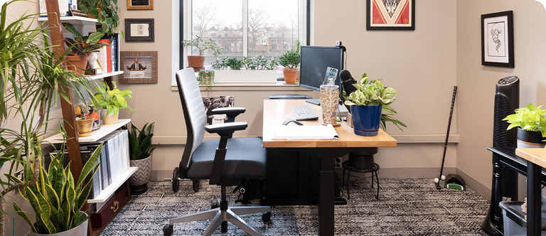 Private office at CSC Station